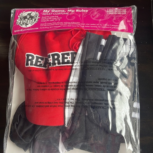referee halloween costume - Picture 2 of 2